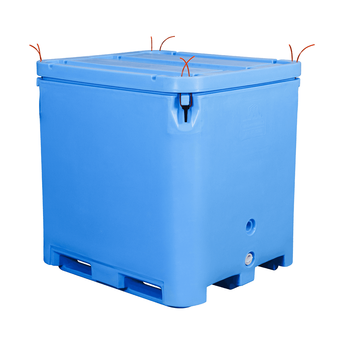 AF-1000L isolerede fisk totes skaldyr industriel brug plastbeholdere