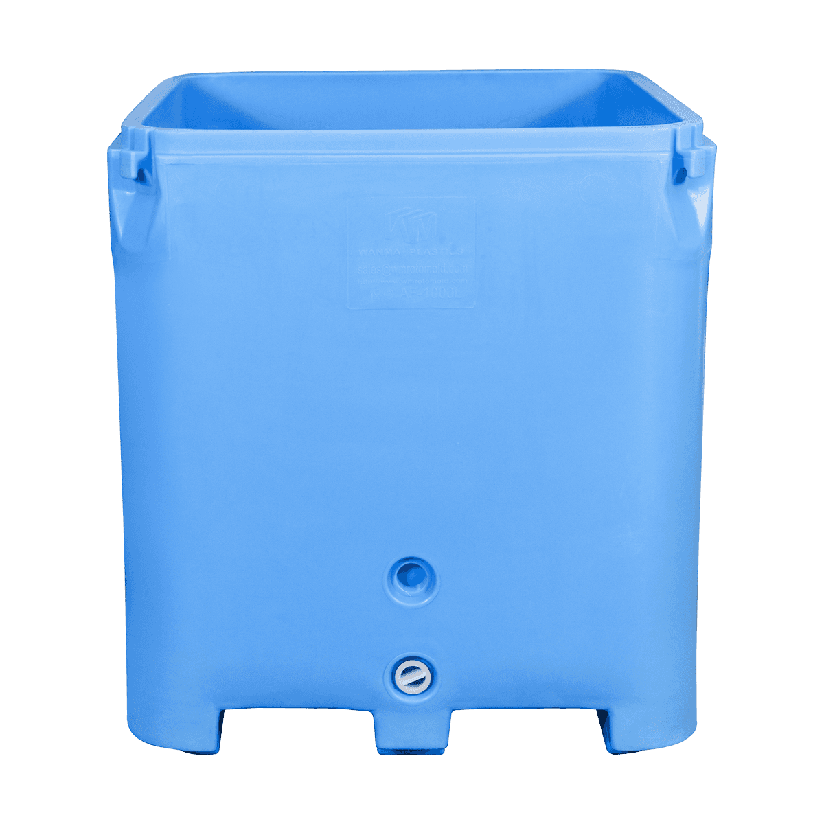 AF-1000L isolerede fisk totes skaldyr industriel brug plastbeholdere