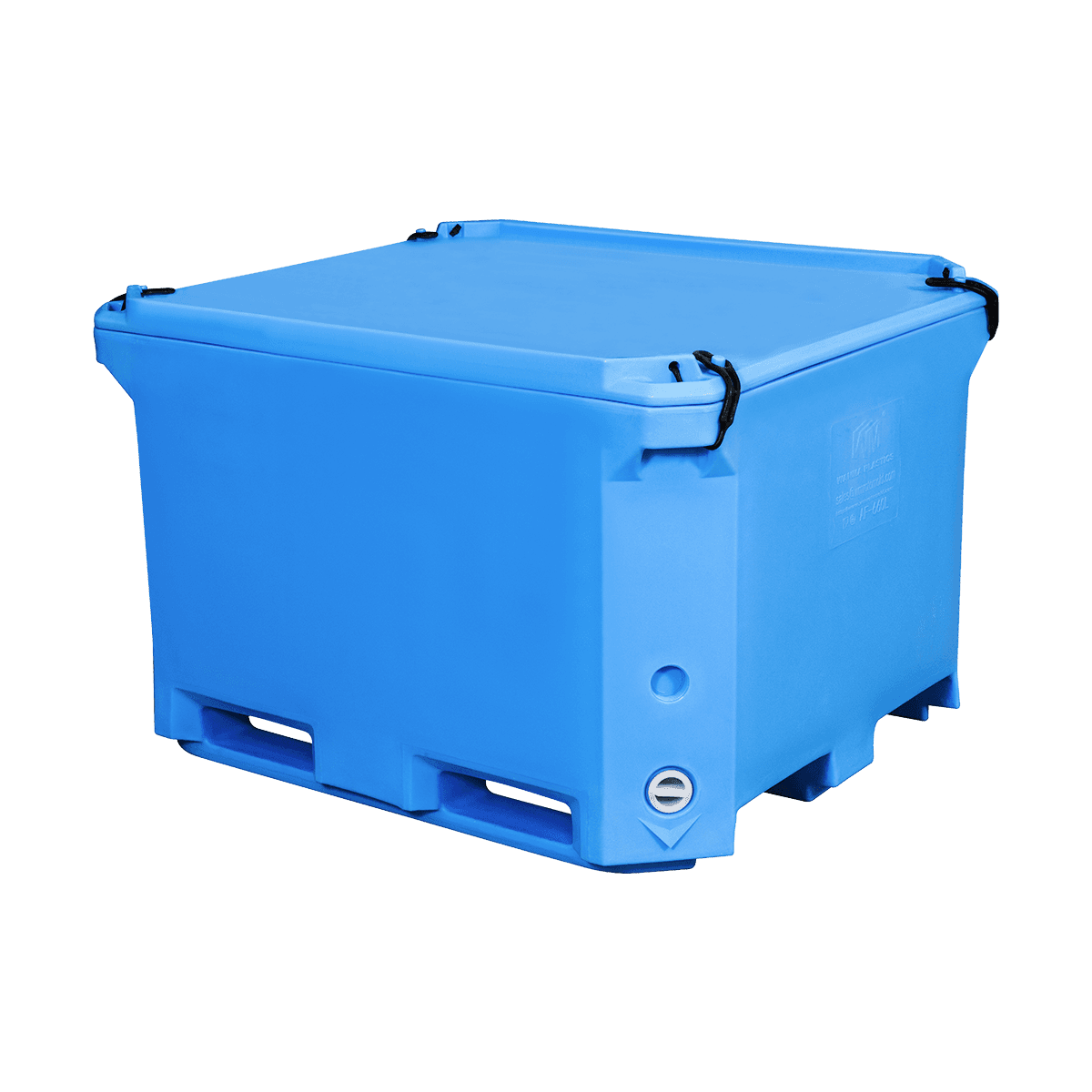 AF-660L Isoleret opbevaringsbeholder kød/fjerkræ Industriel brug Plastbeholdere